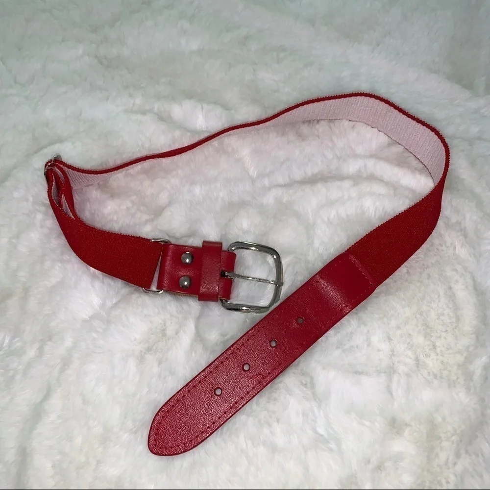 Twin City Baseball Belt, Red